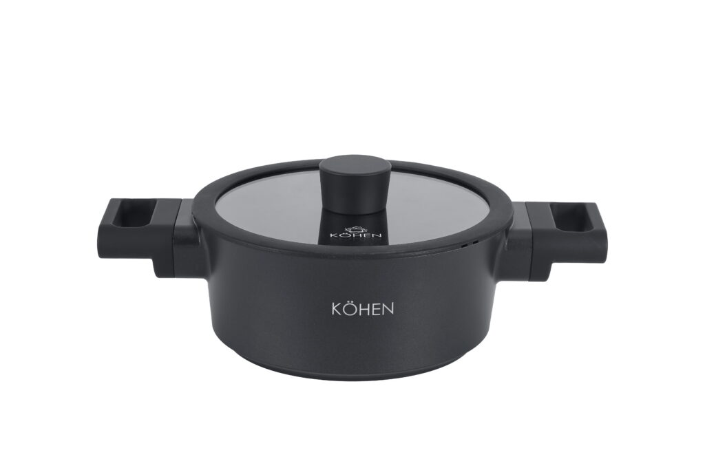Каструля з кришкою Kohen Space 20 см, 2,5 л - Фото 4