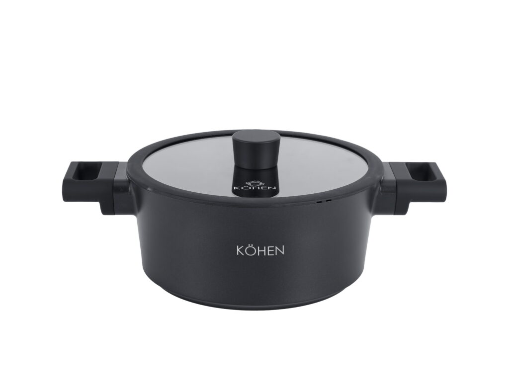 Каструля з кришкою Kohen Space 20 см, 2,5 л - Фото 1