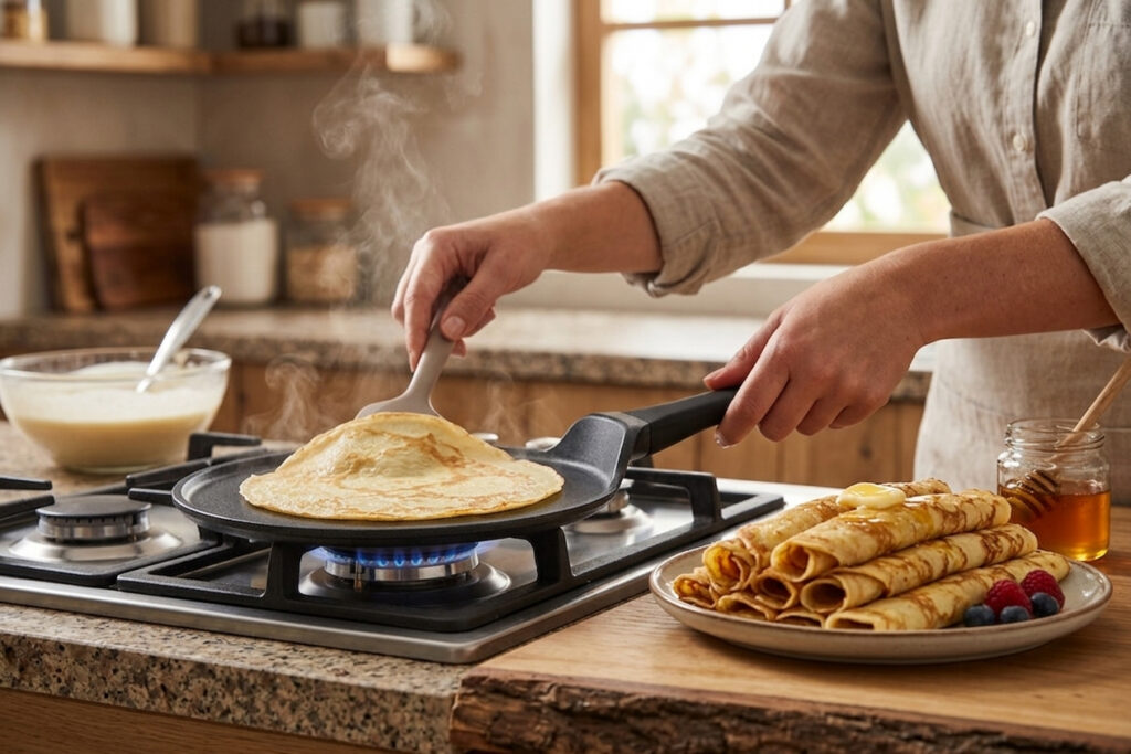 Сковорода для блинов Kohen Space 24 см - Фото 5