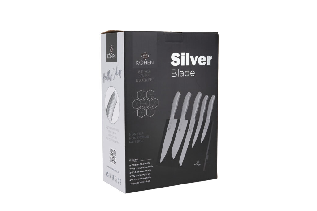 Набір ножів Kohen Silver Blade, 6 предметів - Фото 2