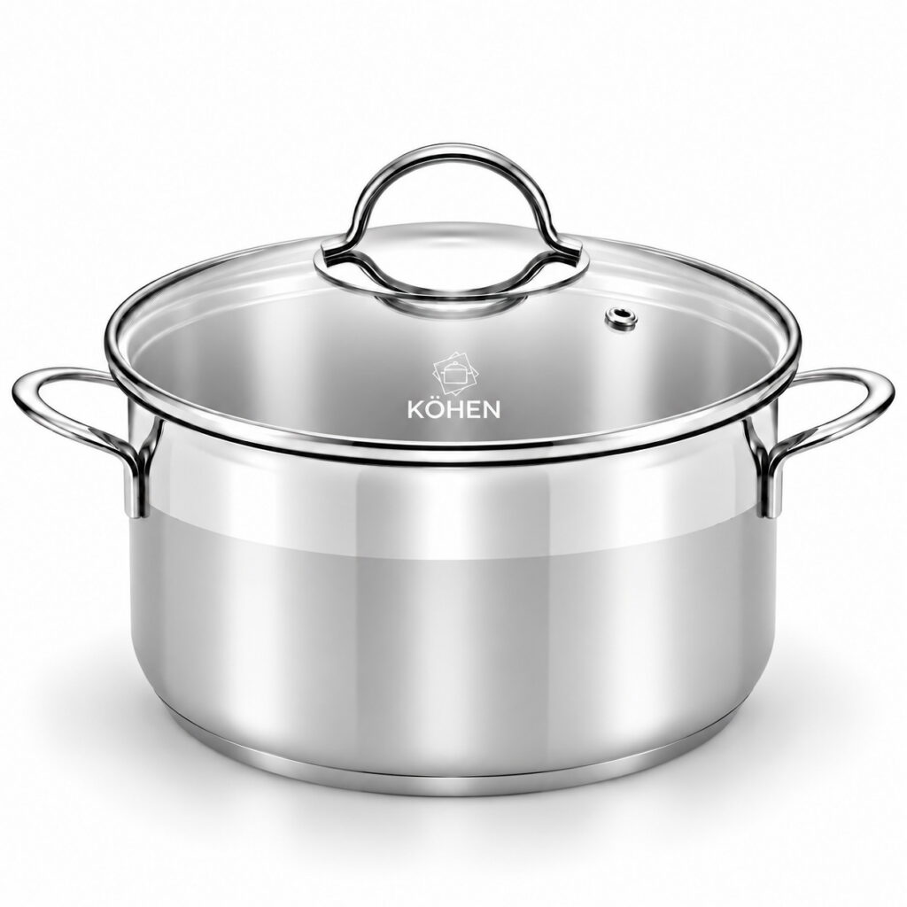 Кастрюля с крышкой Adel 18 см, 2,1 л, KOHEN KN99013 - Фото 2