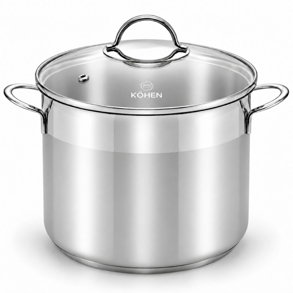 Кастрюля с крышкой Adel 20 см, 5 л KOHEN KN99019 - Фото 1