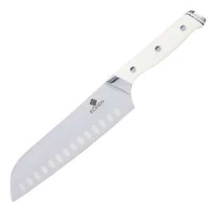 Ніж сантоку 18,4см, White Deluxe KN92002, Kohen - Фото 1