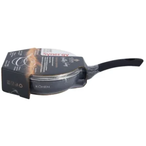 Synergy 26 см Индукционная сковорода с крышкой Kohen - Фото 2