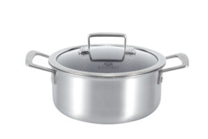 Infinity 20см, 2,6л Каструля з кришкою Kohen, триплай, антипр. покр., індукція - Фото 1