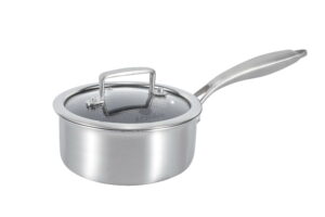 Infinity 16см, 1,4л Ківш з кришкою Kohen, триплай, антипр. покр., індукція - Фото 1